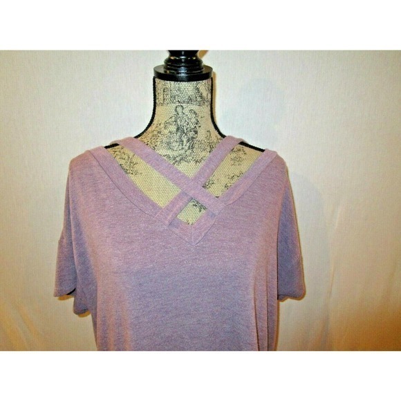 Ladies Lovely J Criss Cross top Size 2XL - Picture 2 of 9